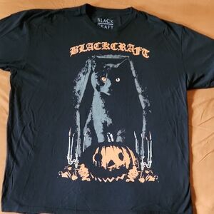 Men's Black Graphic T-Shirt